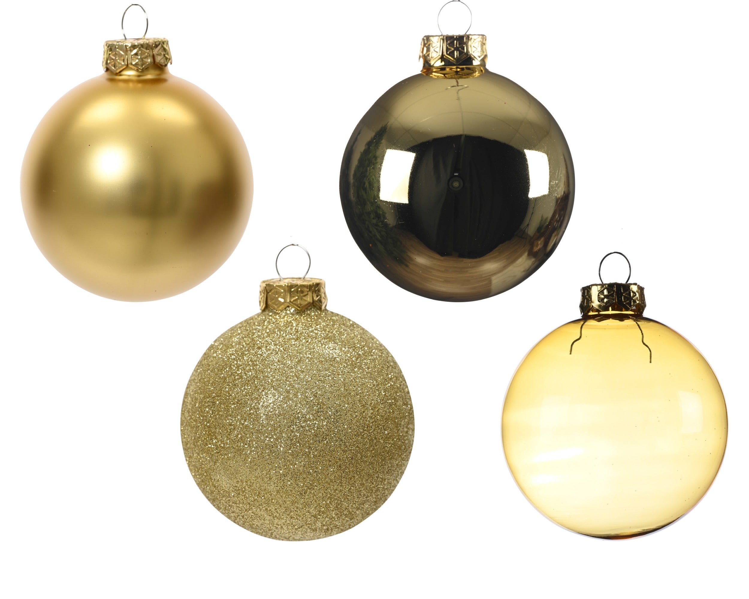 Base Baubles - 42 Pieces - Gold