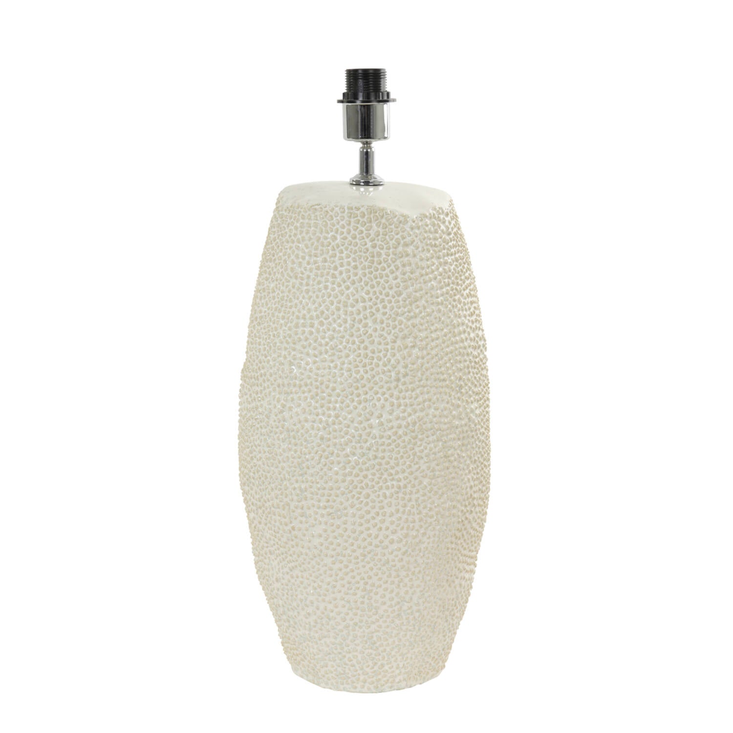 Large Cream Ceramic Lamp Base – The White Room Kenmare