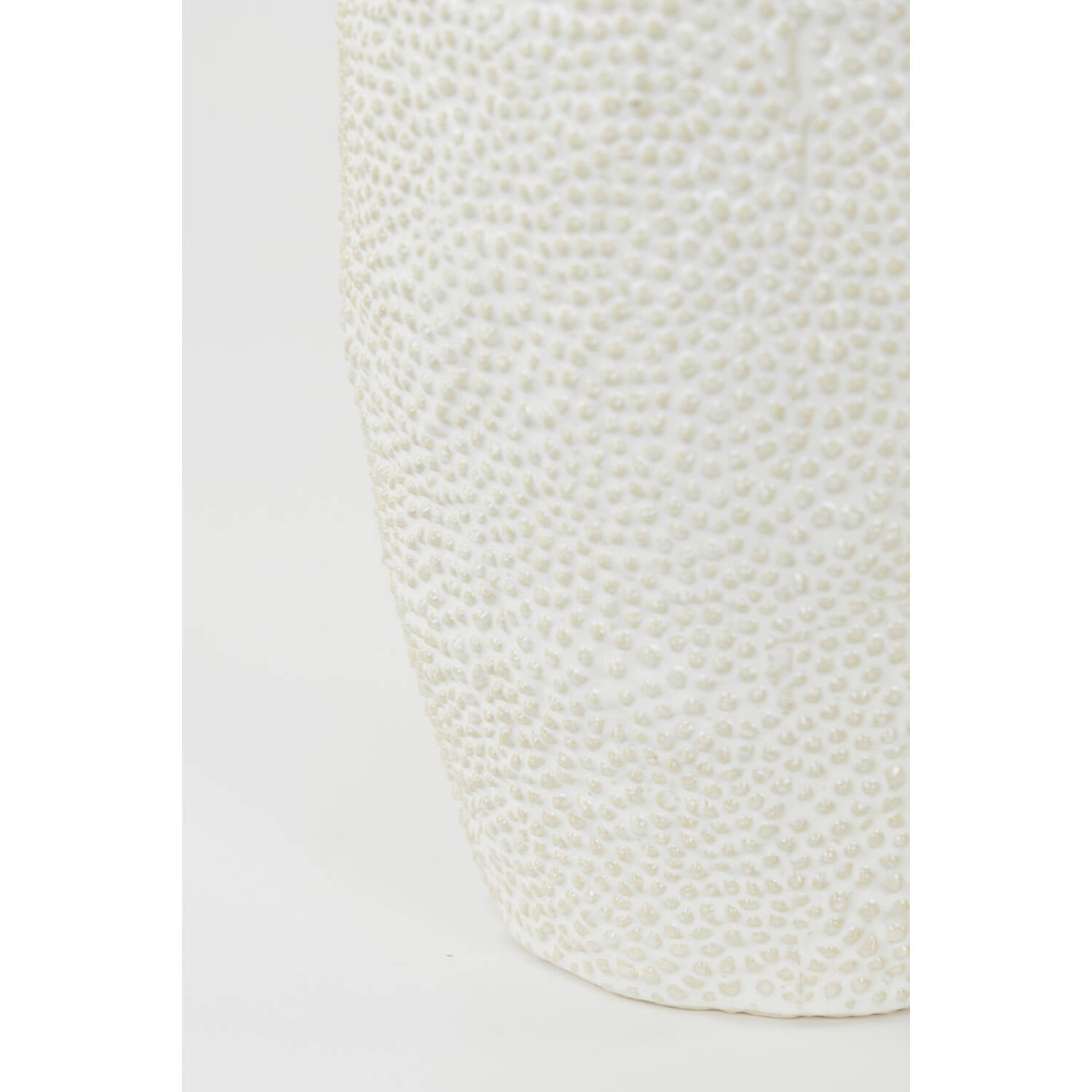 Medium Ceramic Cream Lamp Base
