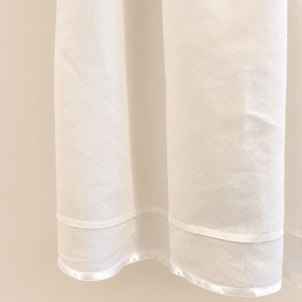 Voile Embroidered Irish Made Christening Gown
