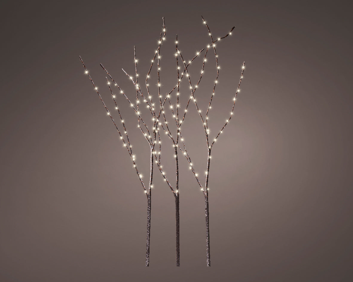 Set of 3 LED Light Up Branches