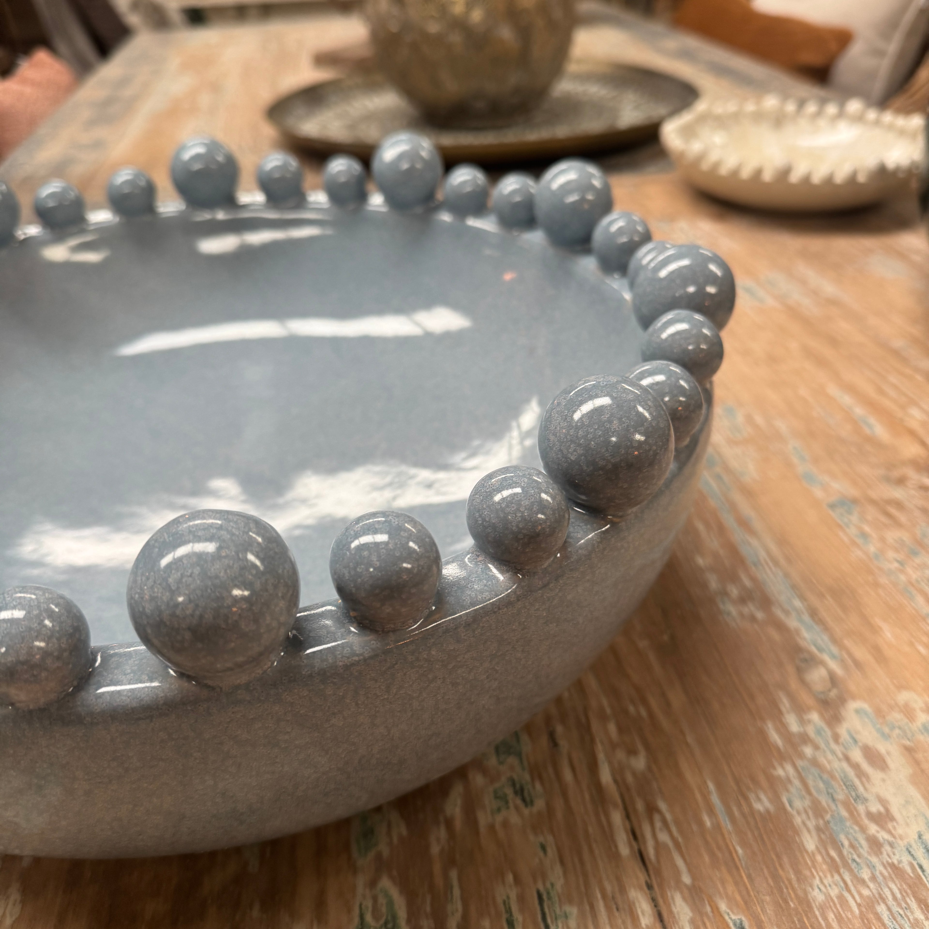 Blue Sands Bobble Bowl