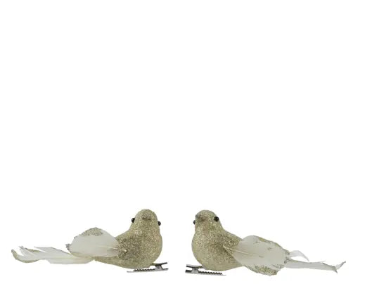 Foam Glitter Bird with Feather