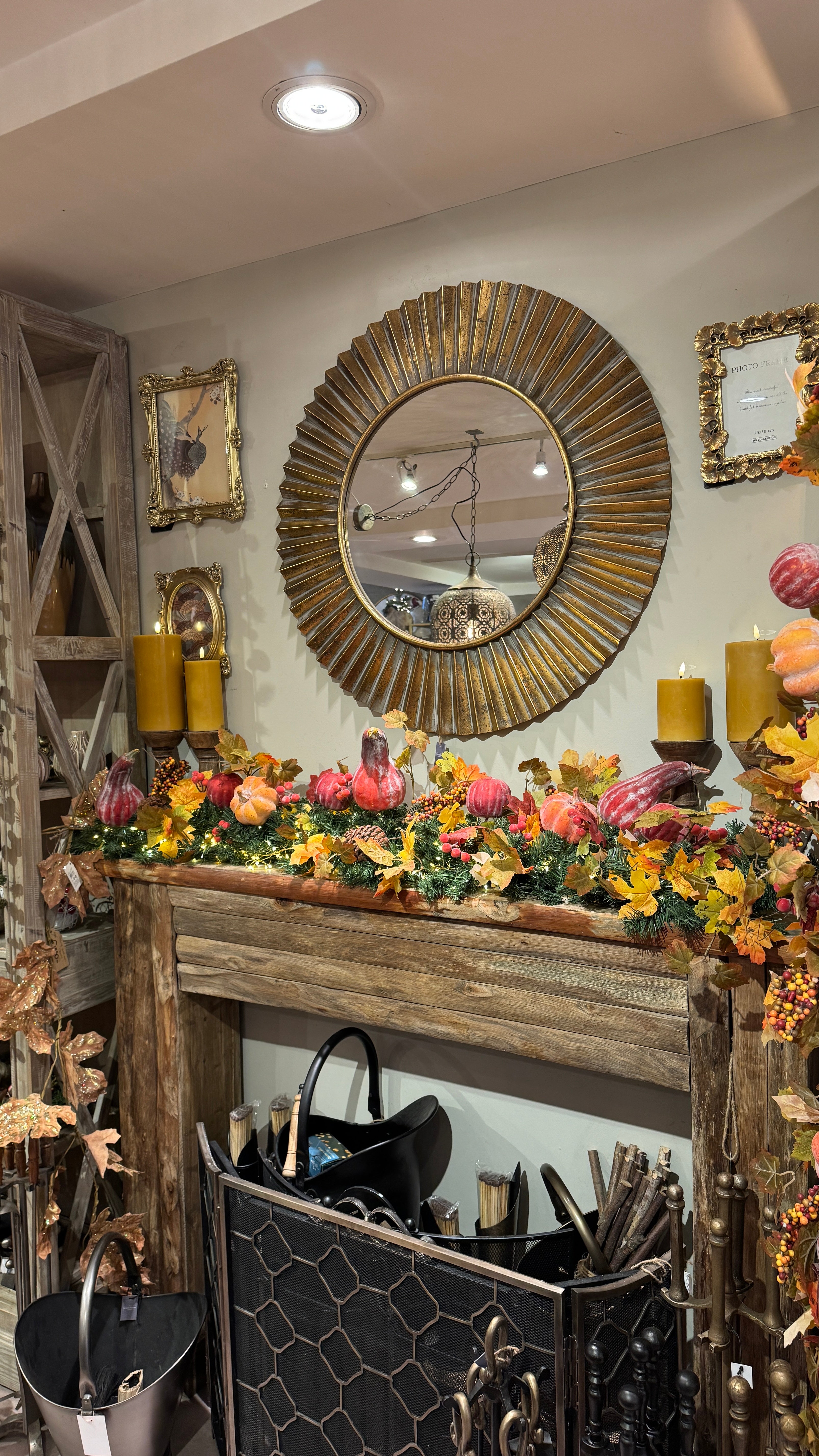 Orange Autumn Pumpkin Garland