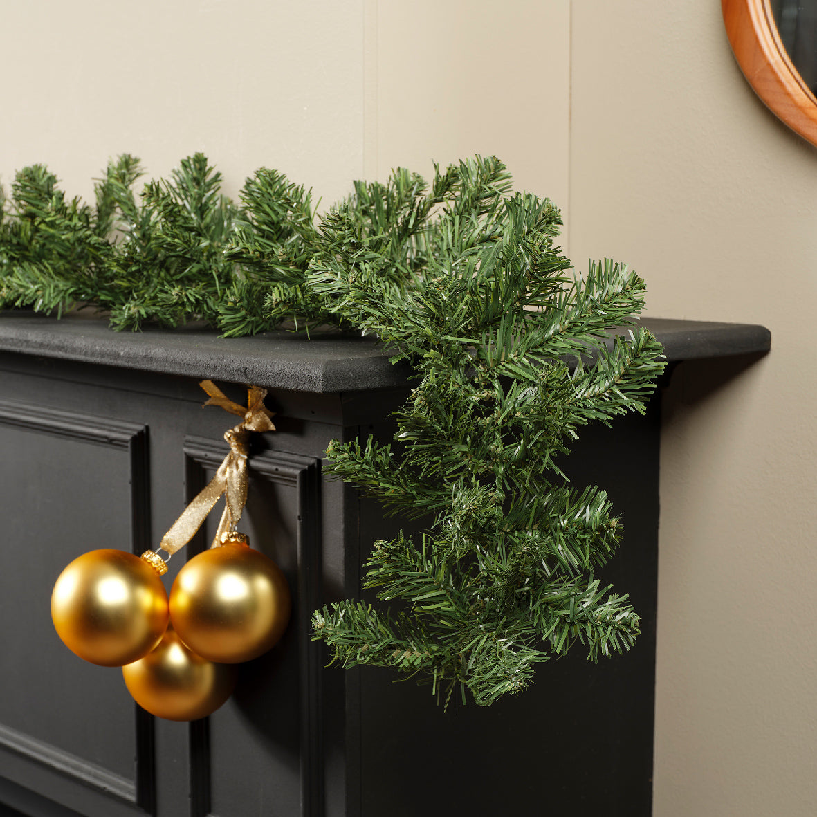 Light Evergreen Garland D.20cm L.270cm