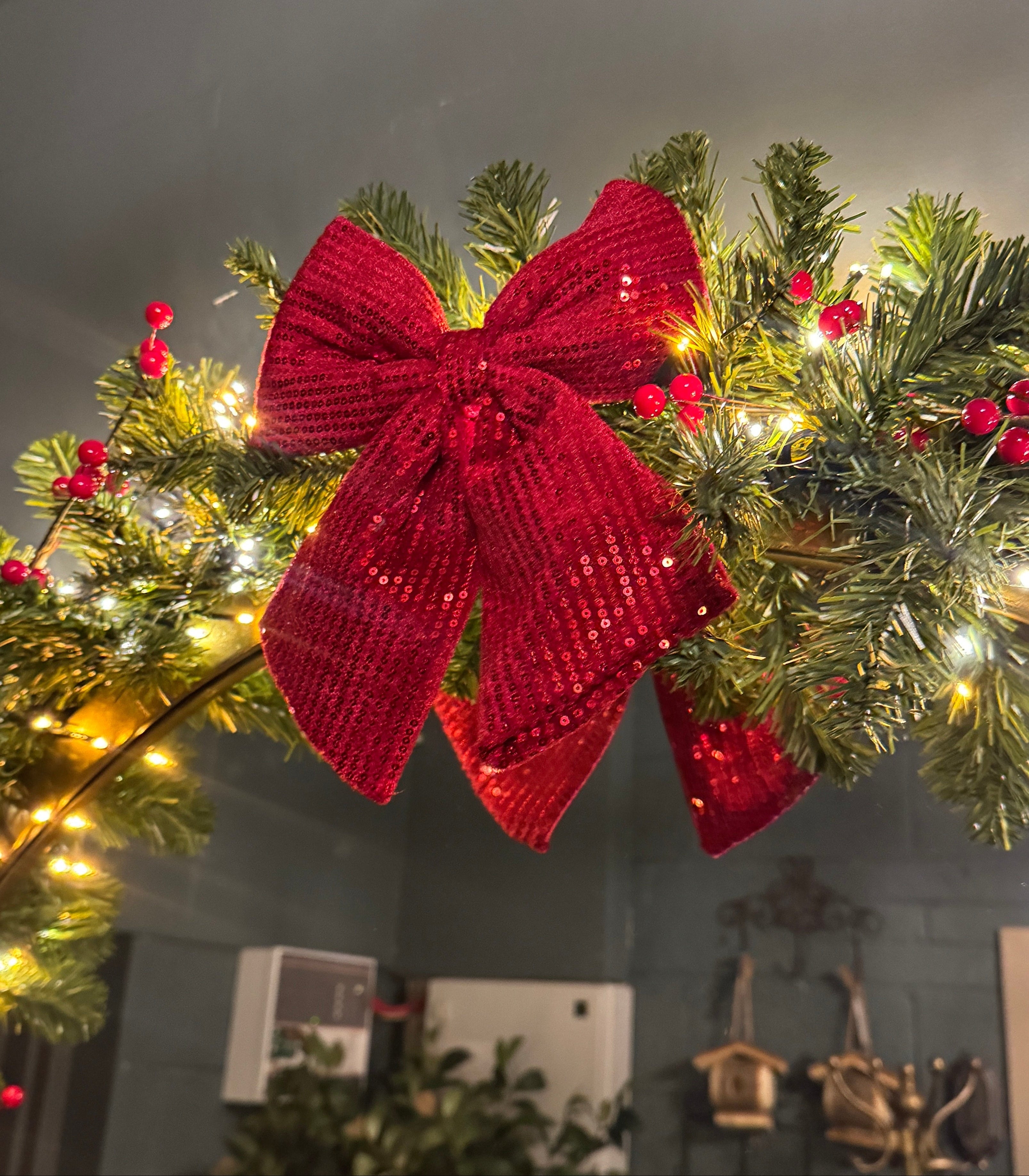 Red Berry Garland Package