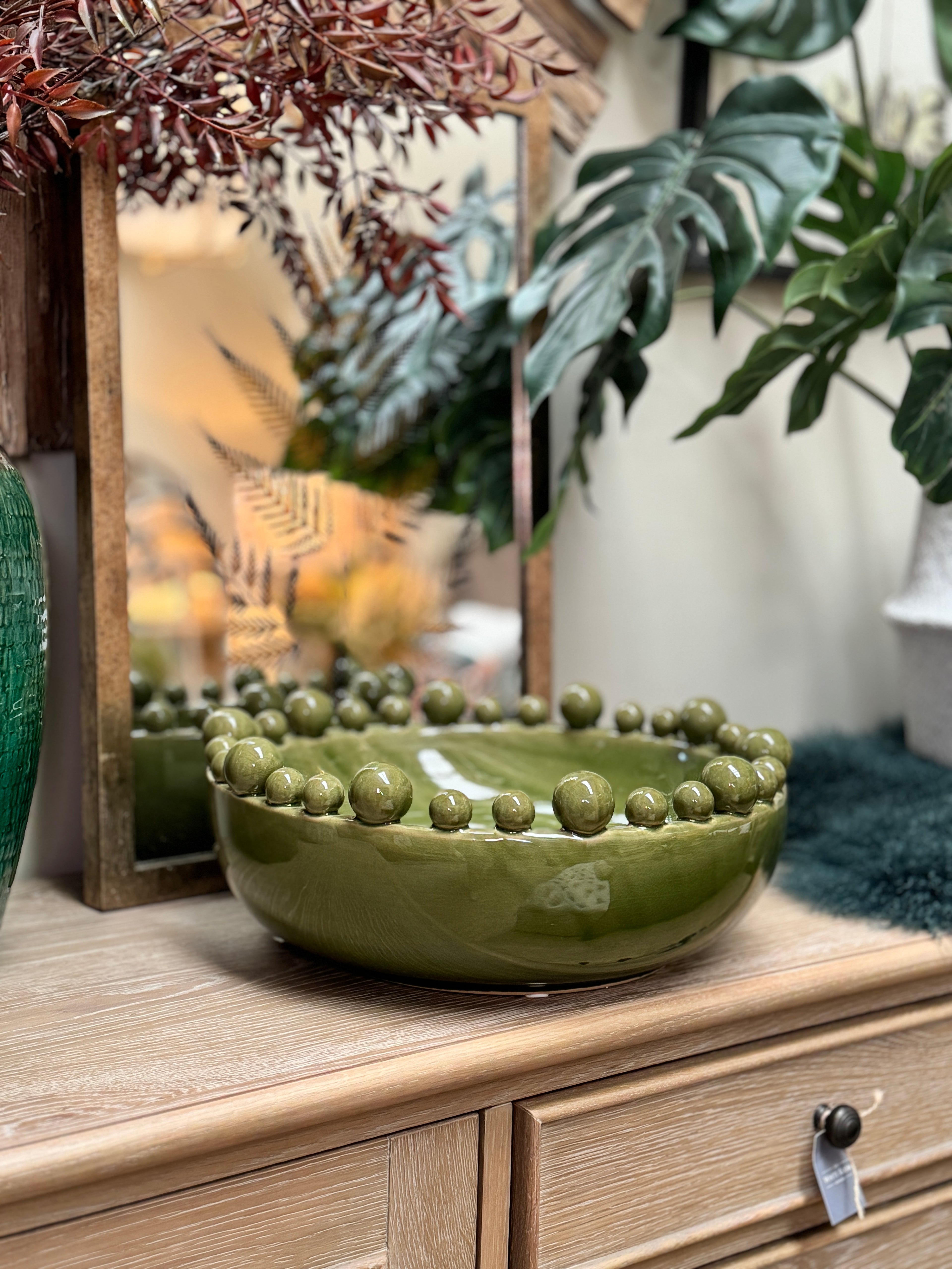 Bobble Decorative Bowl - Green