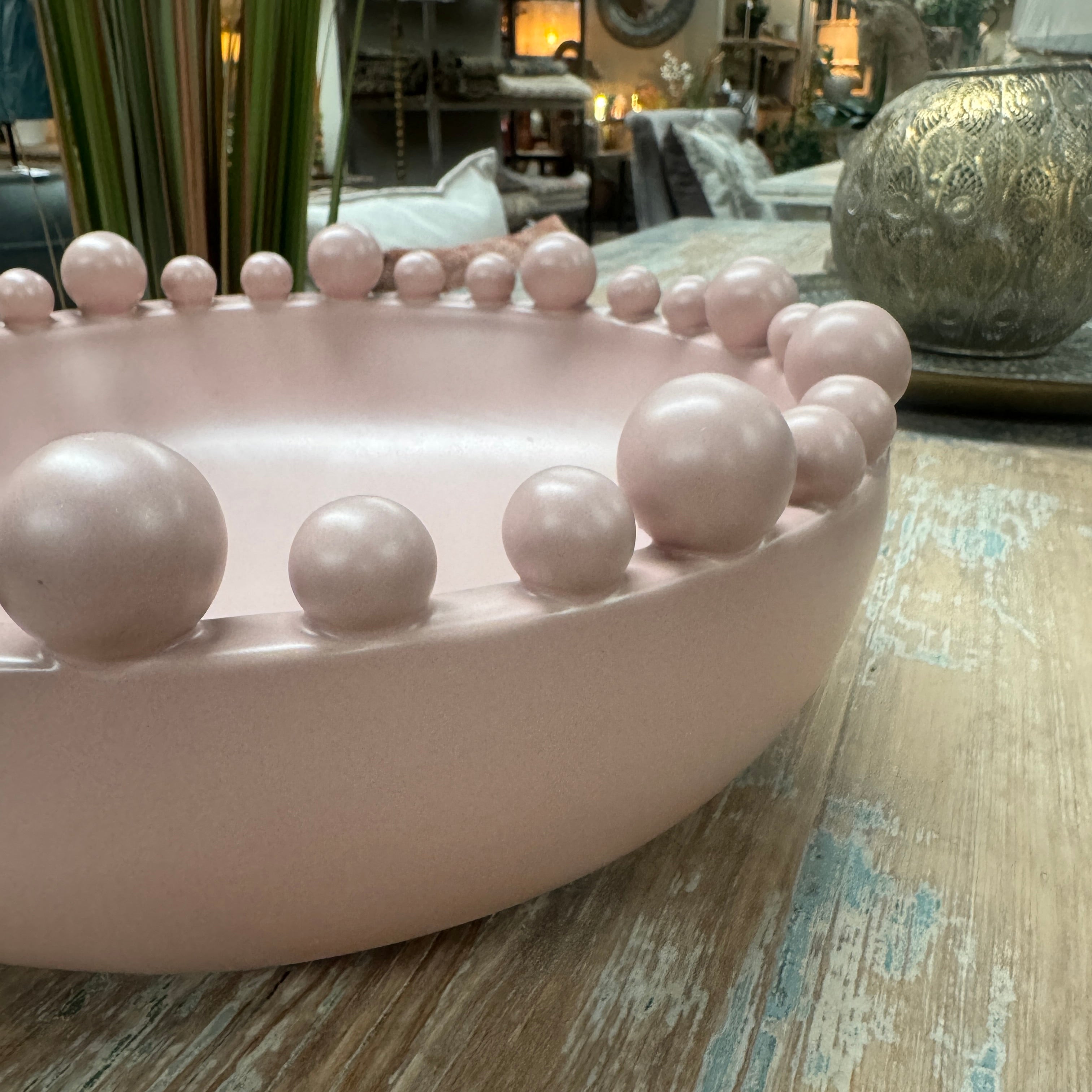 Matt Pink Bobble Bowl