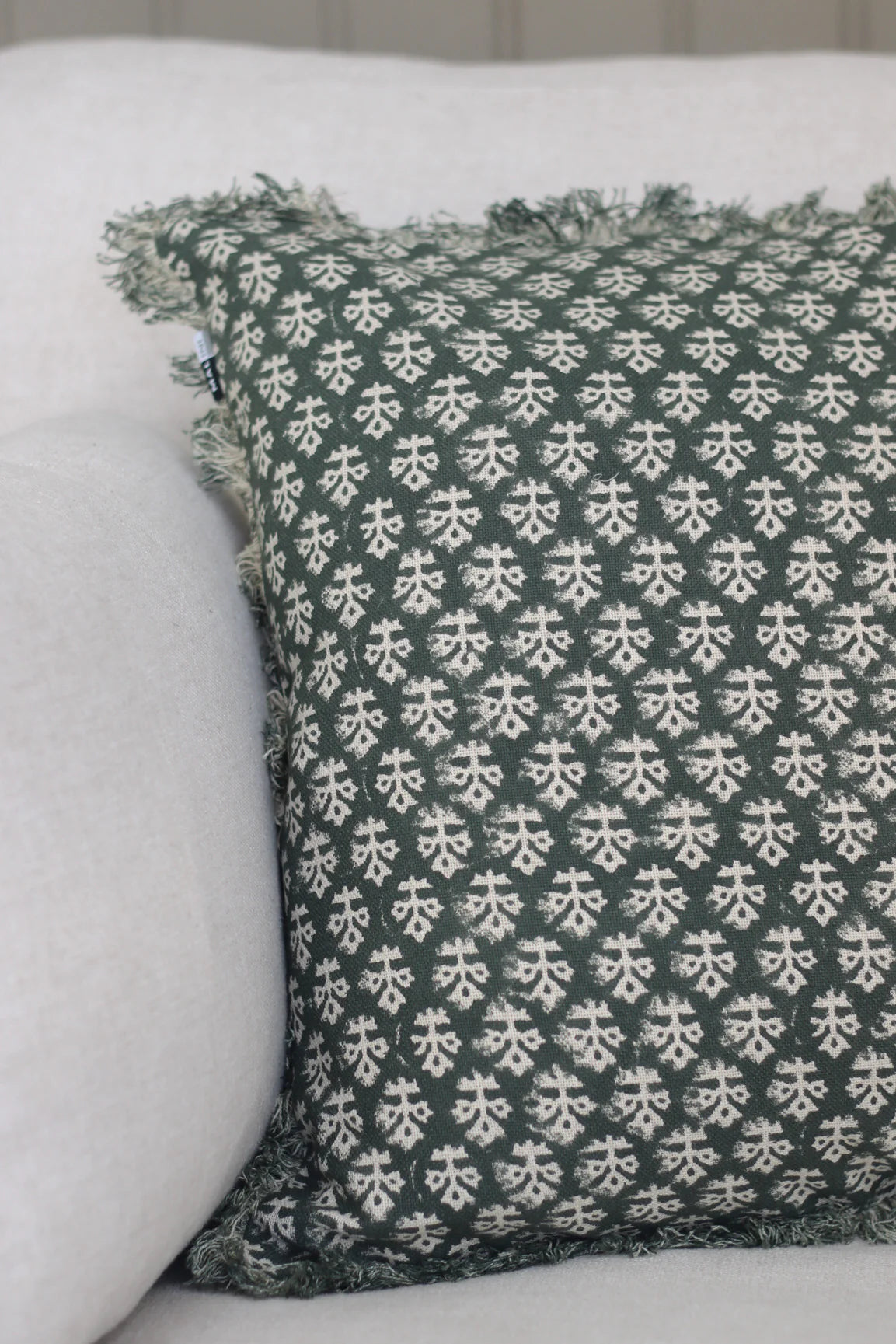 Seems Green Cushion