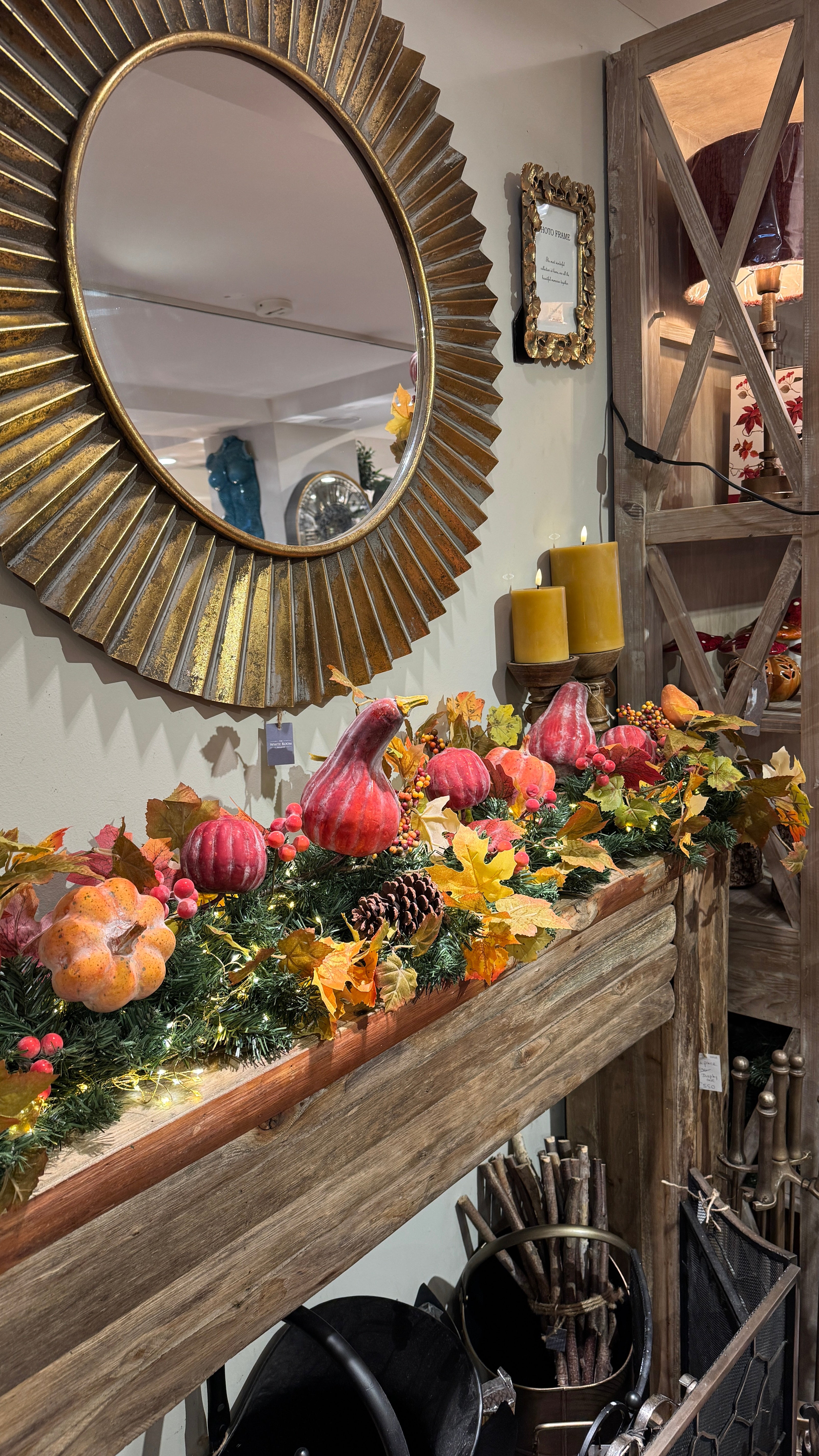 Orange Autumn Pumpkin Garland