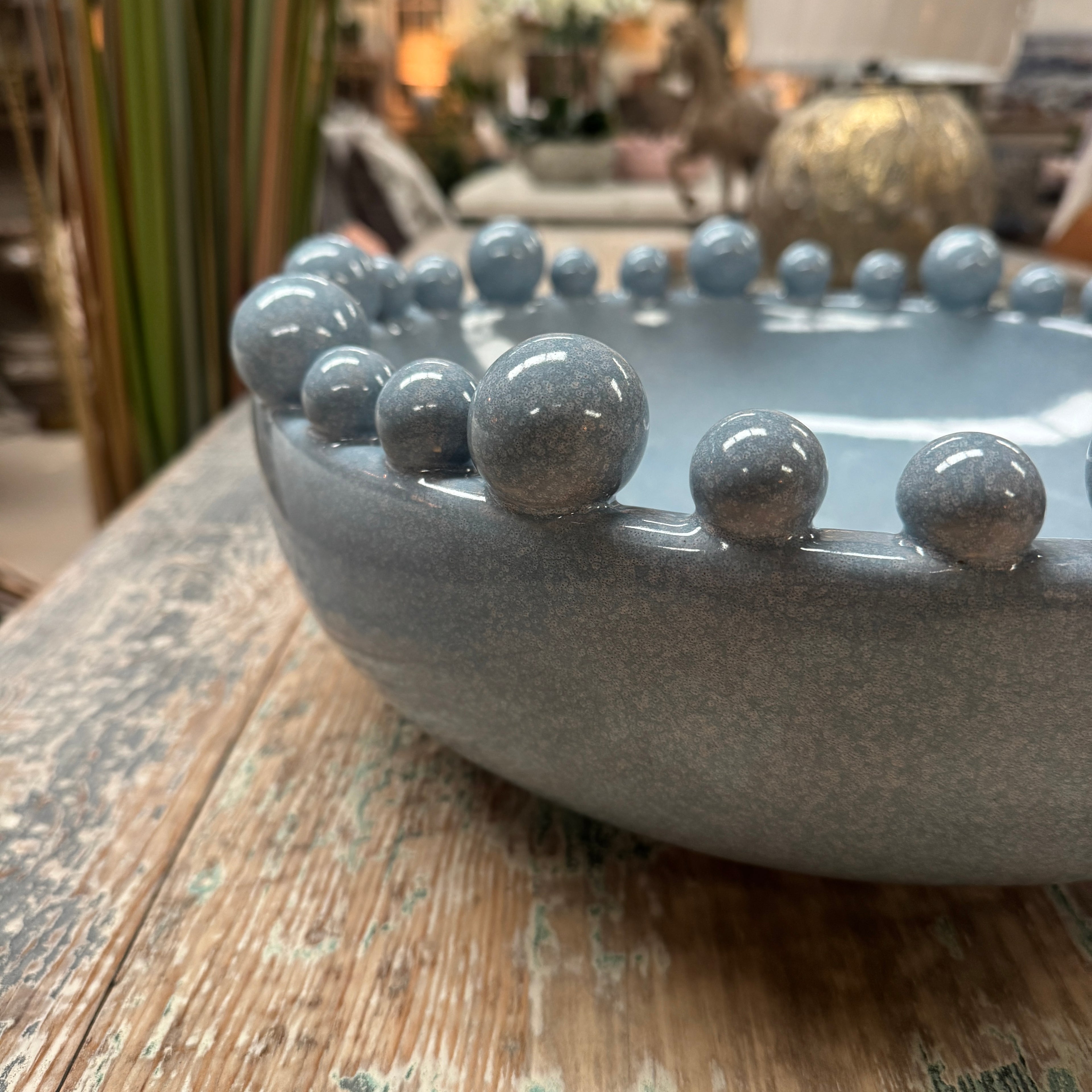 Blue Sands Bobble Bowl