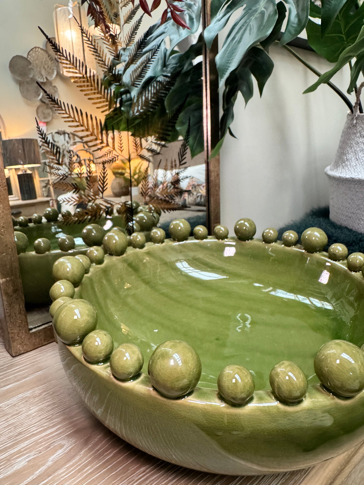 Bobble Decorative Bowl - Green