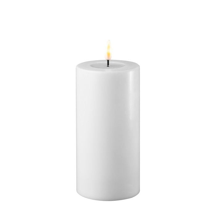 LED Candle 7.5 x 15cm - White