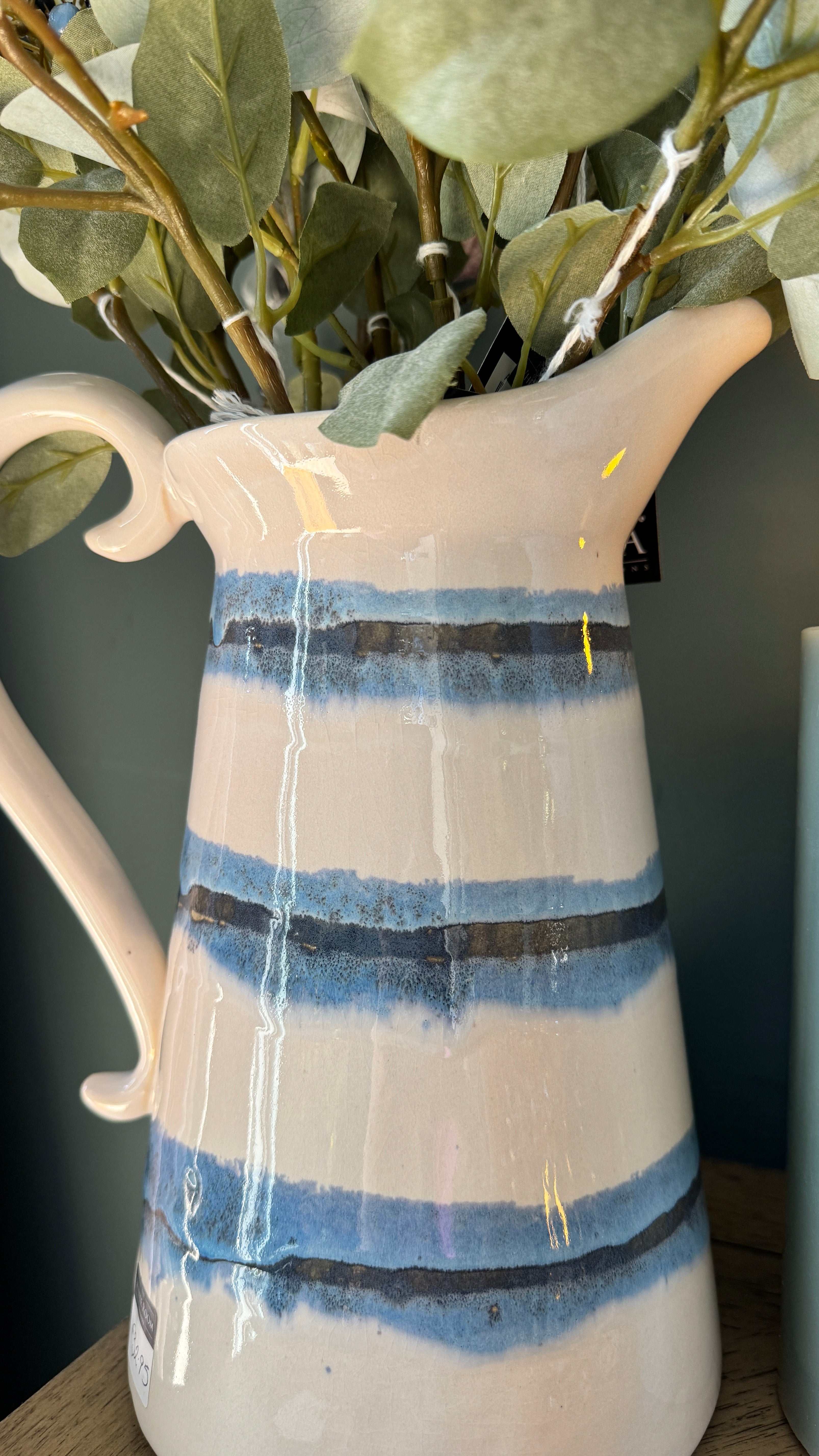 Washed Blue Jug