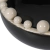 White Bobble Edged Bowl
