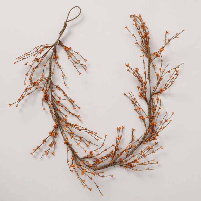 Orange Berry Garland - 152cm