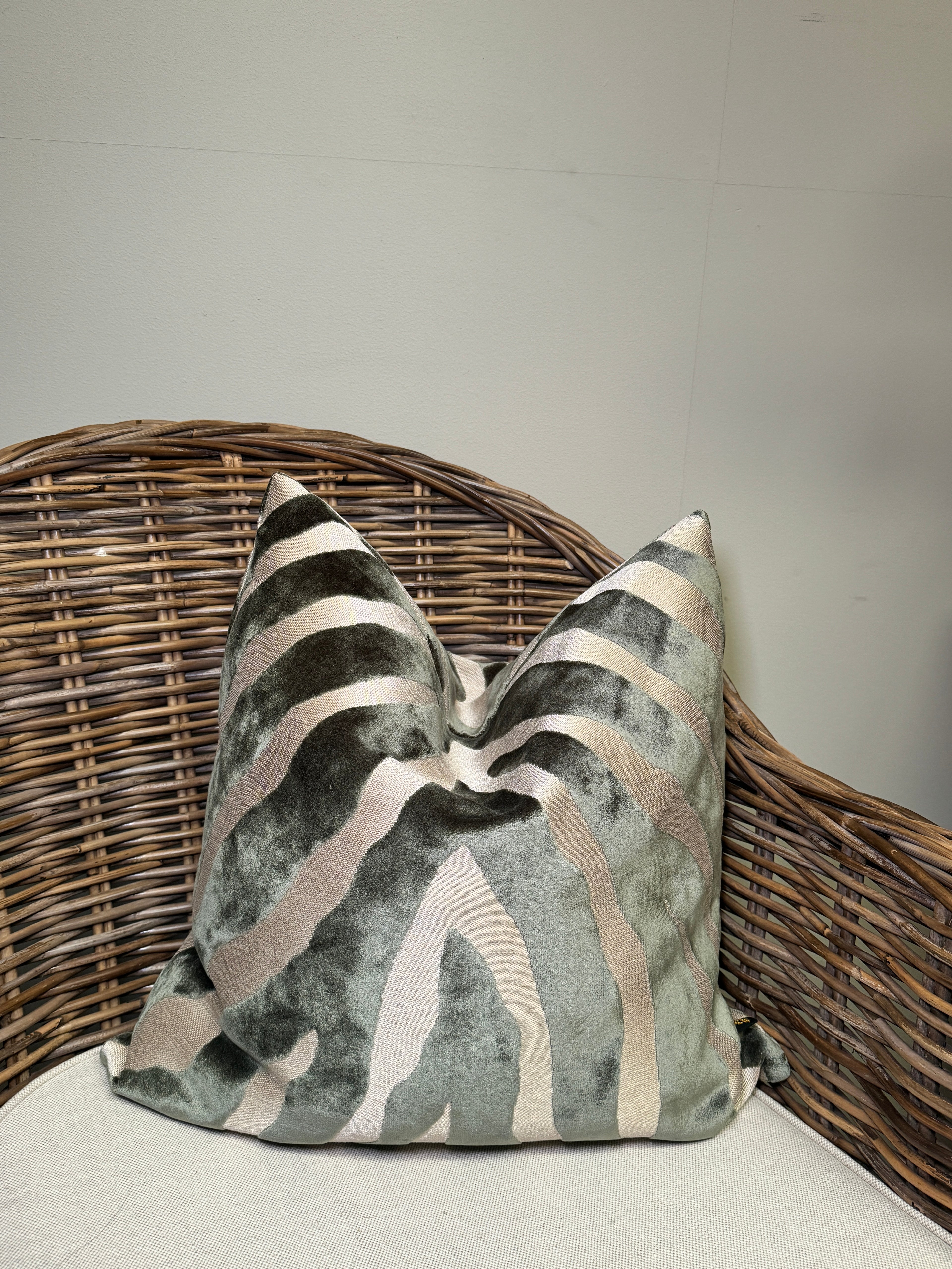 Zebe Cushion Sage