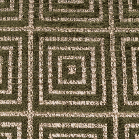 Mosaic Green Cushion