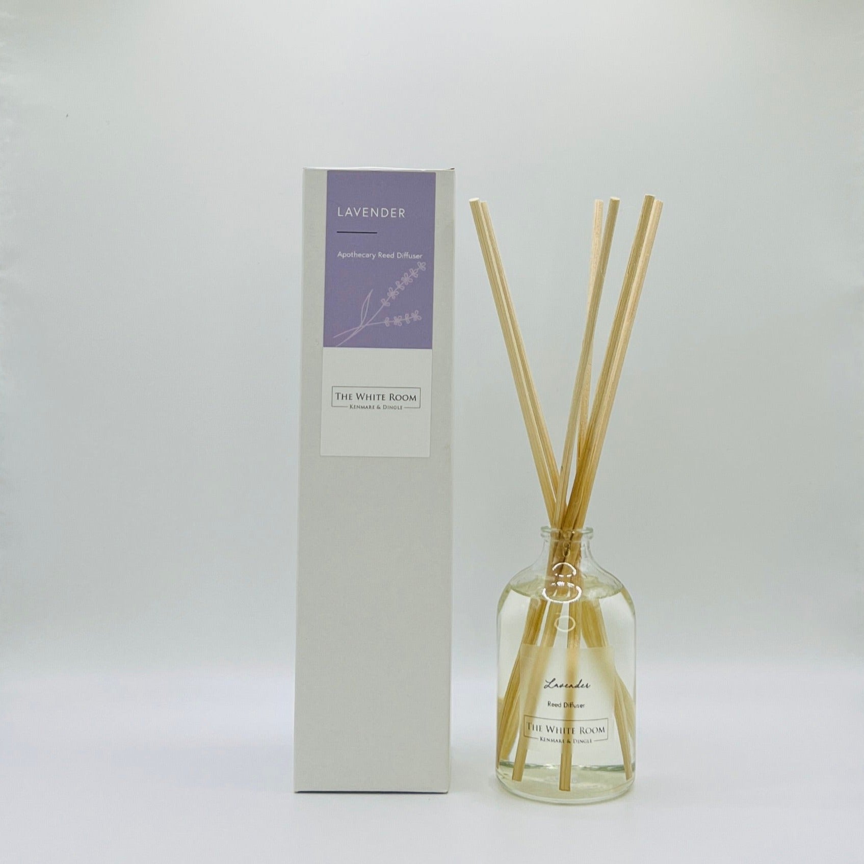 "The White Room" Natural Diffuser - Lavender