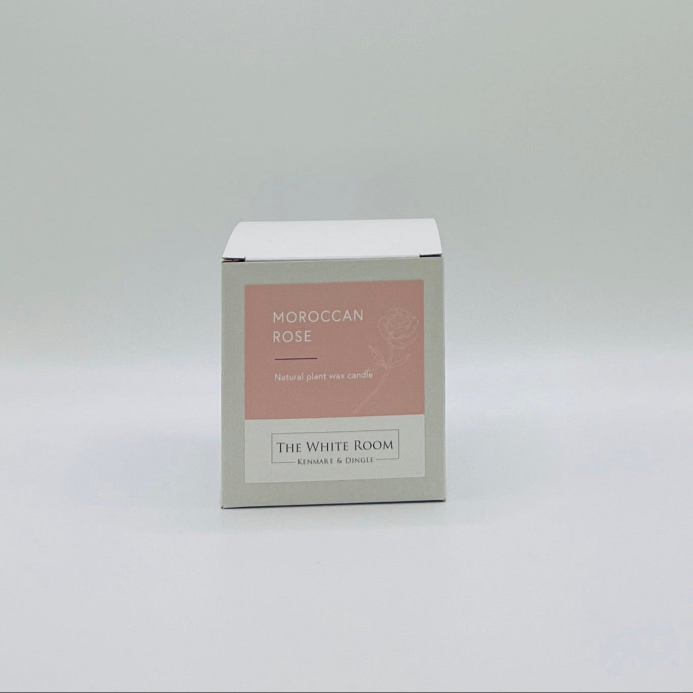 "The White Room" Moroccan Rose Scented Candle
