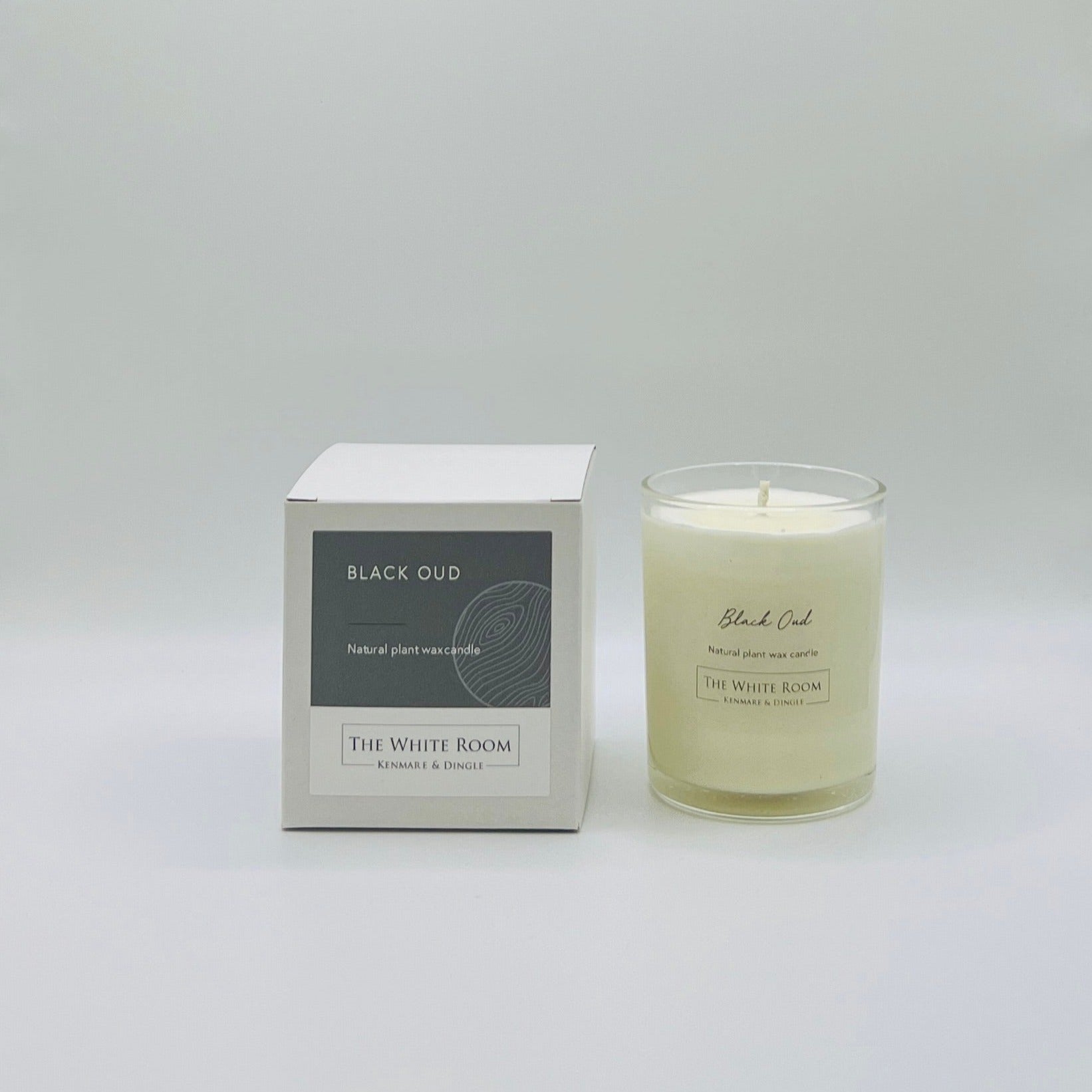 "The White Room" Black Oud Scented Candle