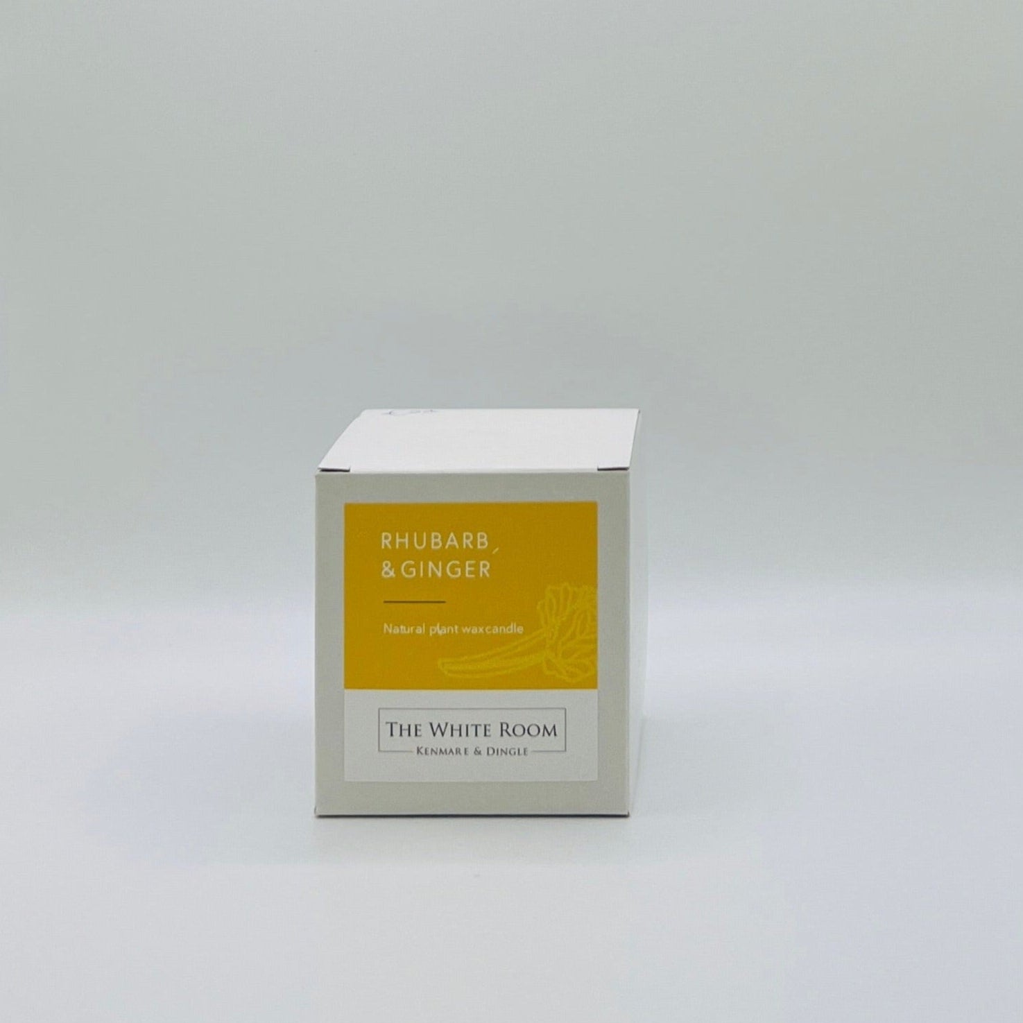 "The White Room" Rhubarb & Ginger Scented Candle