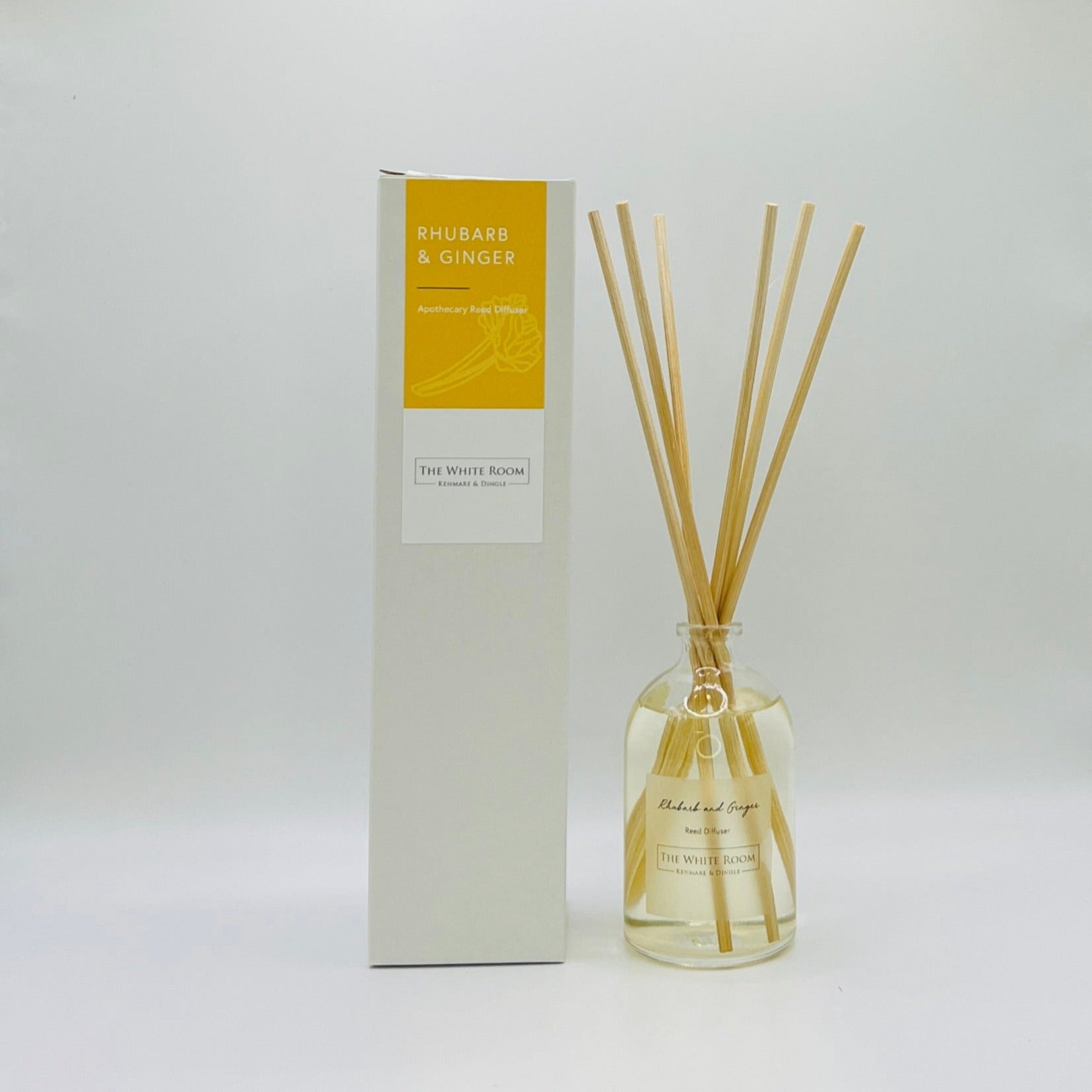 "The White Room" Natural Diffuser - Rhubarb & Ginger