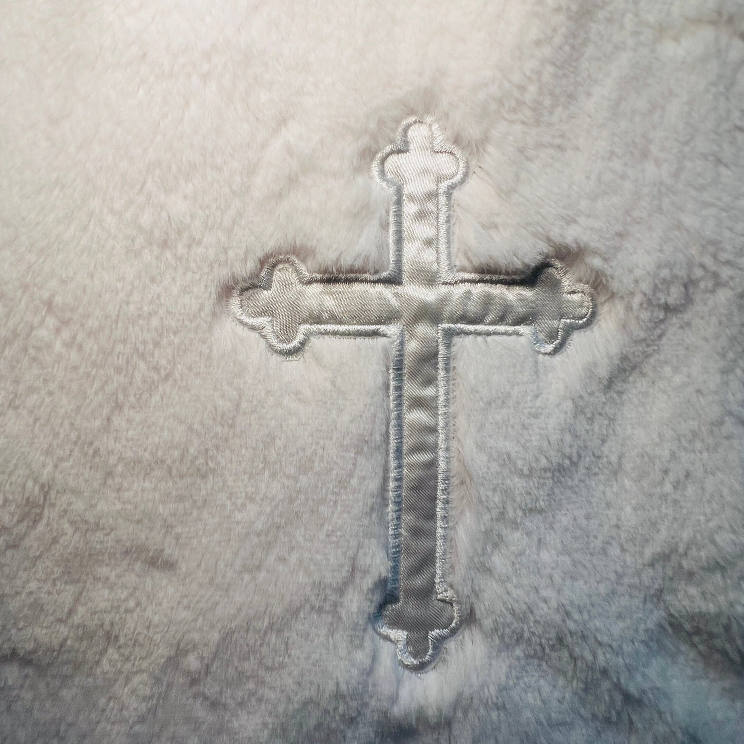 White Soft Baby Christening Wrap