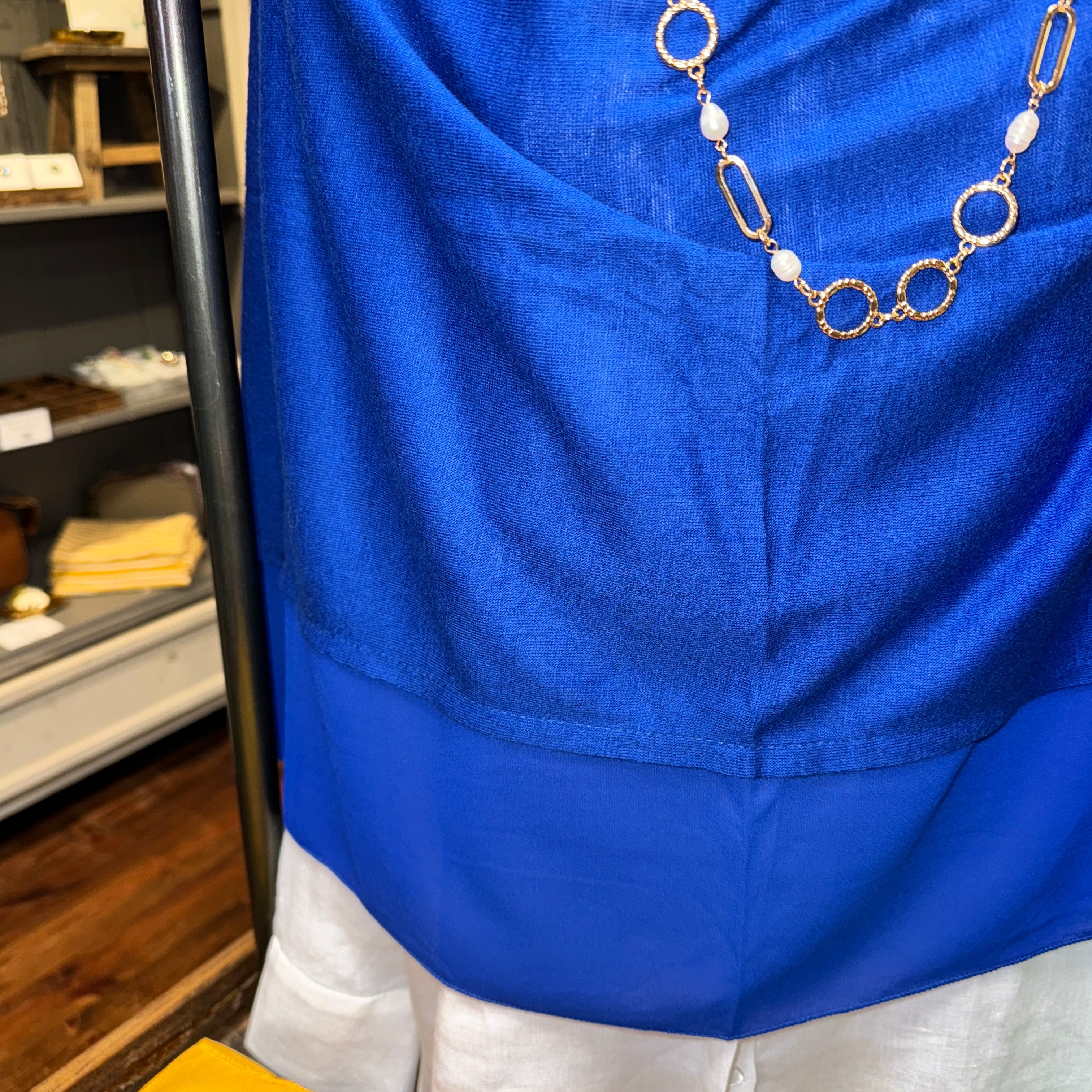 Poncho Cobalt Blue