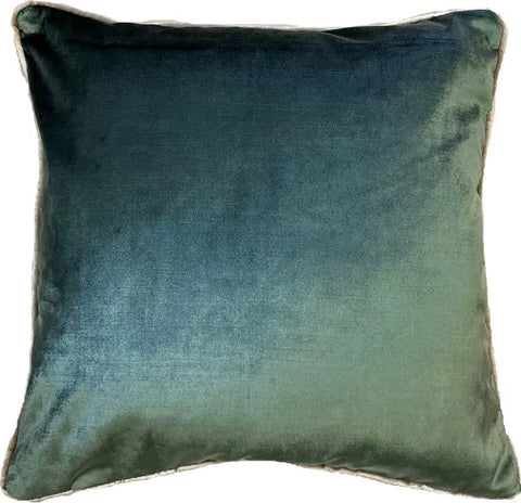 Two-Faced Sage & Cream Cushion