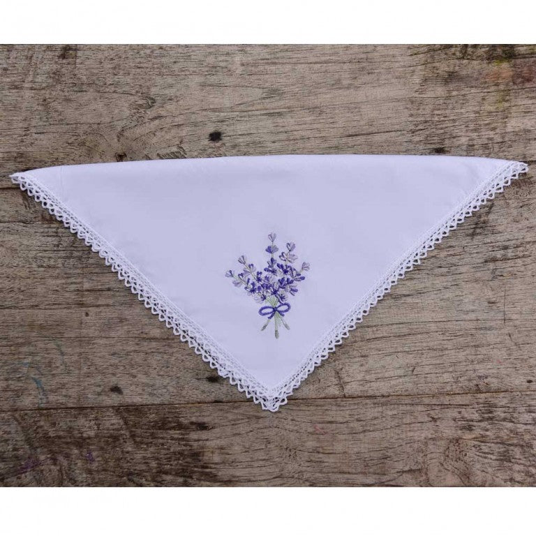 Lavender Embroidered Hankies