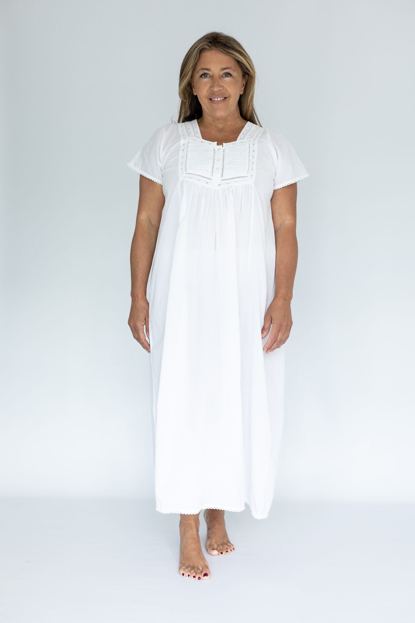 Nicole Ladies Short Sleeve Nightdress