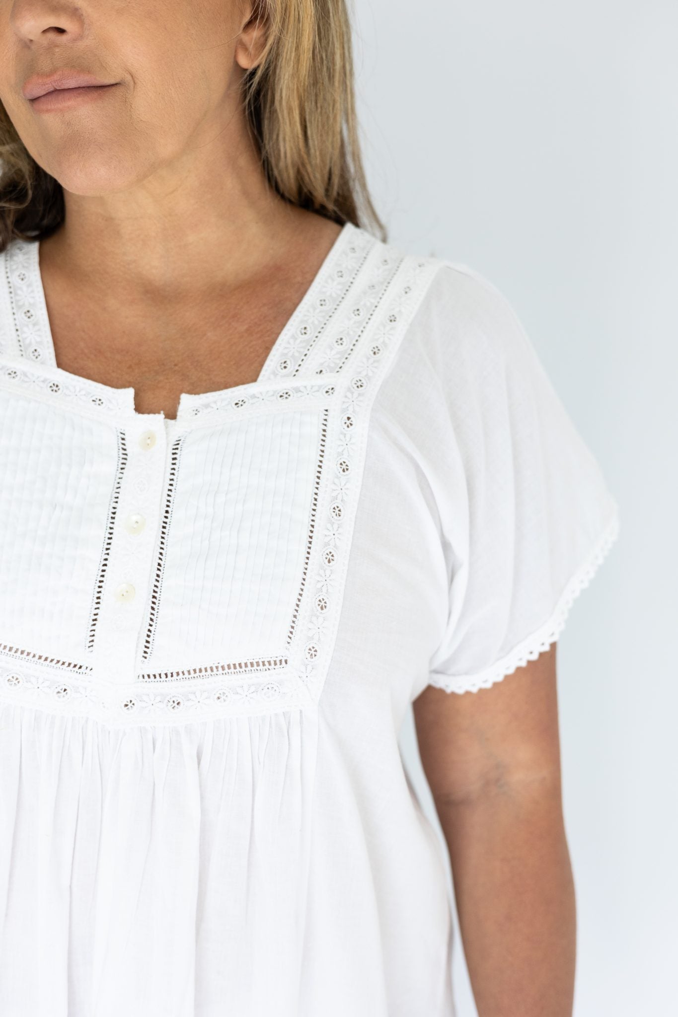 Nicole Ladies Short Sleeve Nightdress