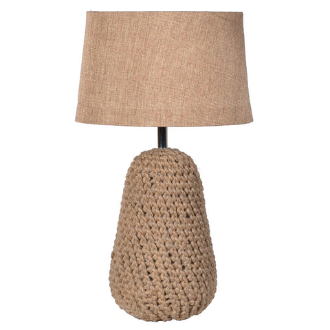 Ari Jute Table Lamp With Shade