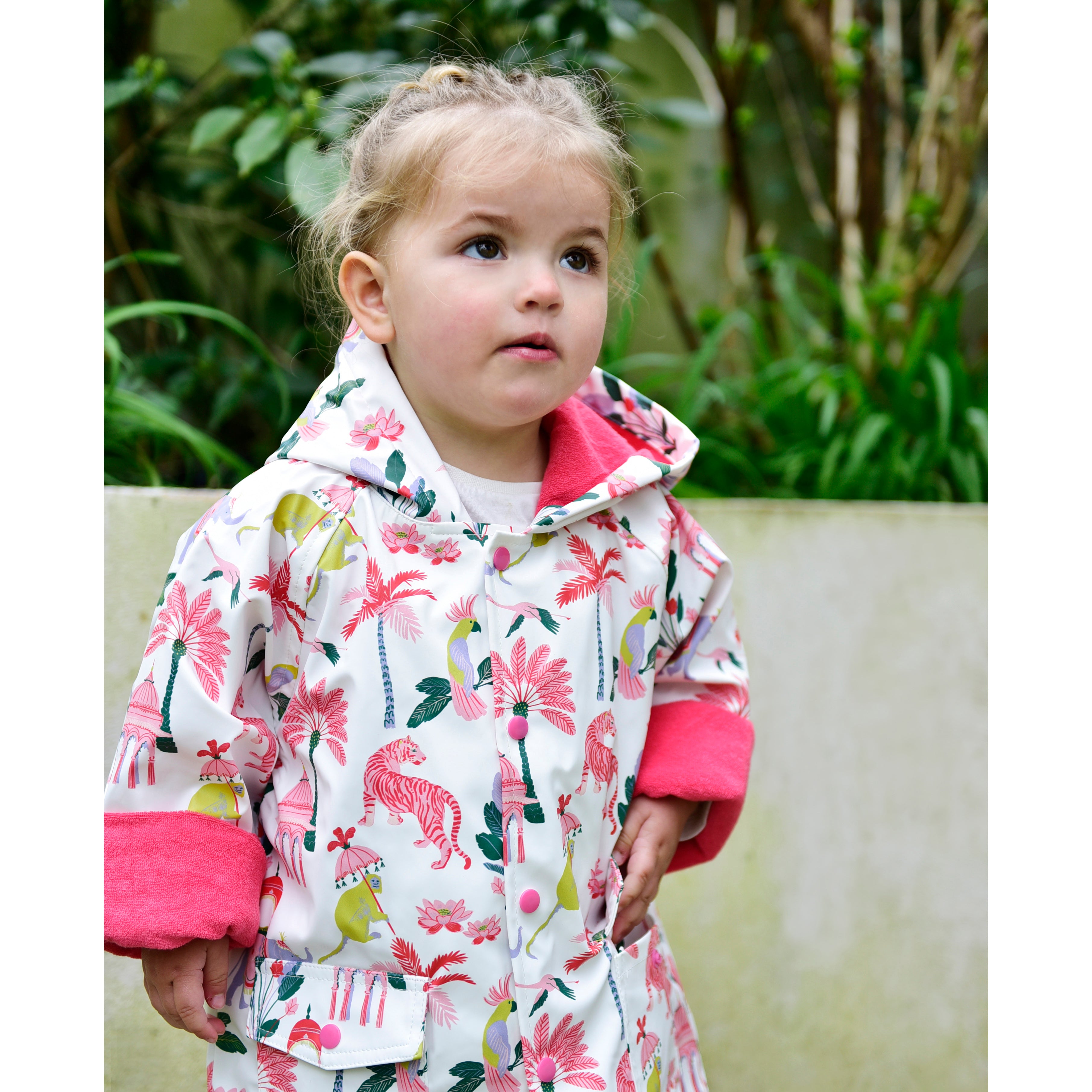 Kids Raincoat - Vintage Circus