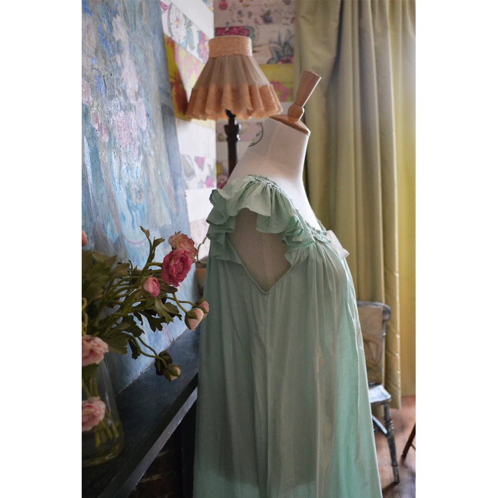 Margo Night Dress- Sage Green