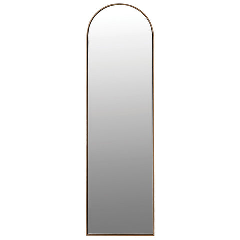 Gold Arch Top Mirror