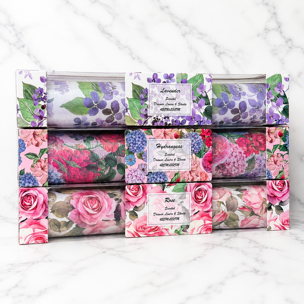 Scented Drawer Liners - Summer Garden