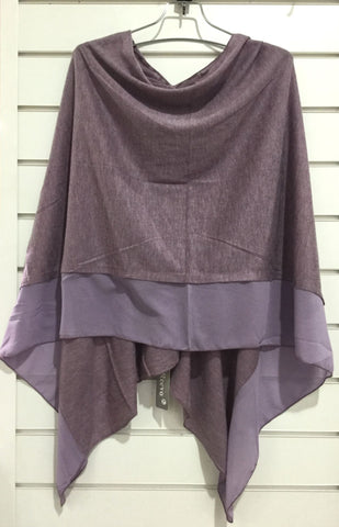 Poncho Mauve Purple