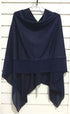 navy poncho