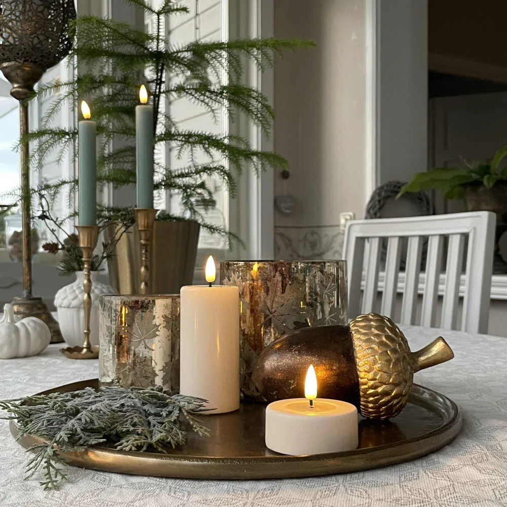 LED Tealight Maxi - Cream (Set of 2)