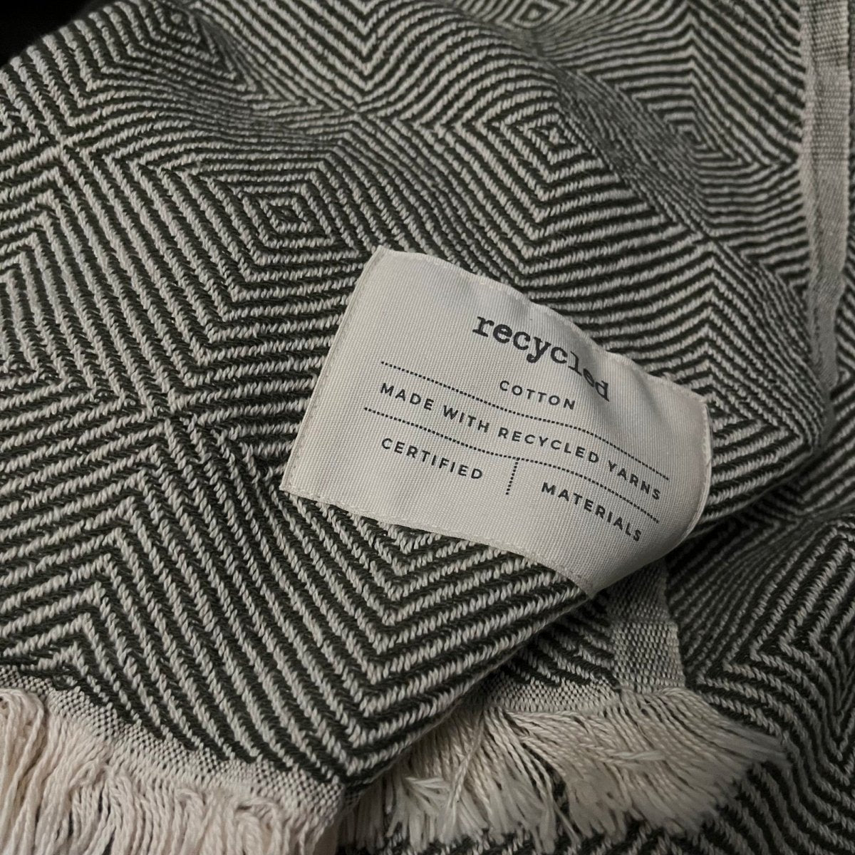 Scotch Recycle Throw - Khaki