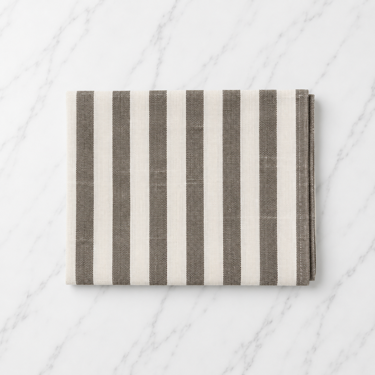 Linen Tea Towel WIth Stripes