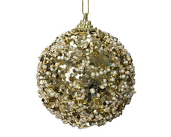 Light Gold Sequin Christmas Bubble