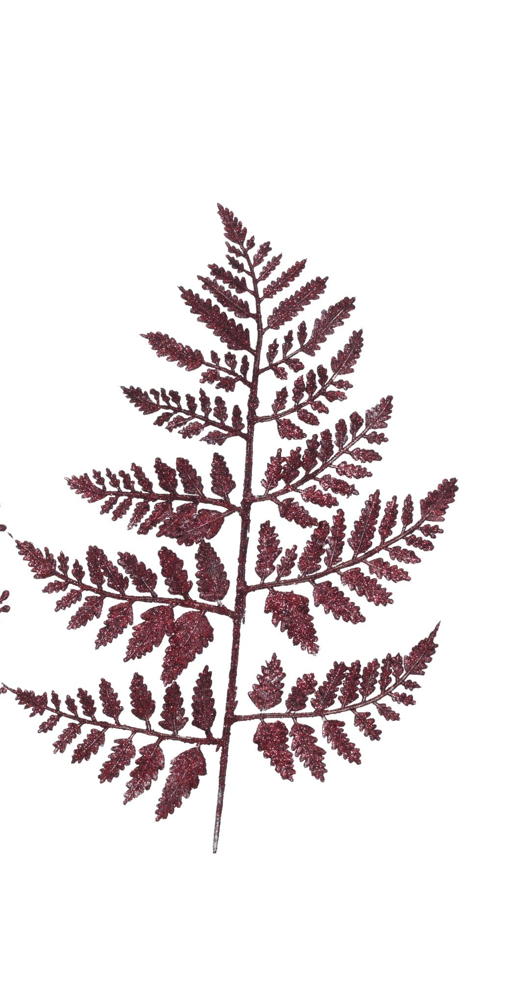 Oxblood Glitter Sprigs