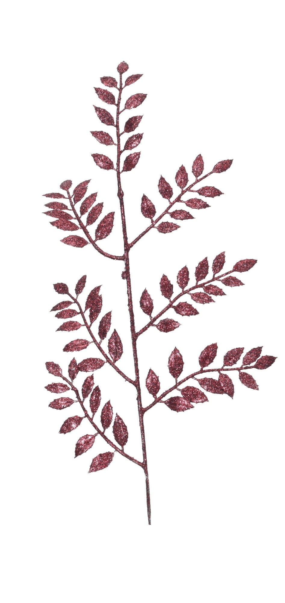 Oxblood Glitter Sprigs