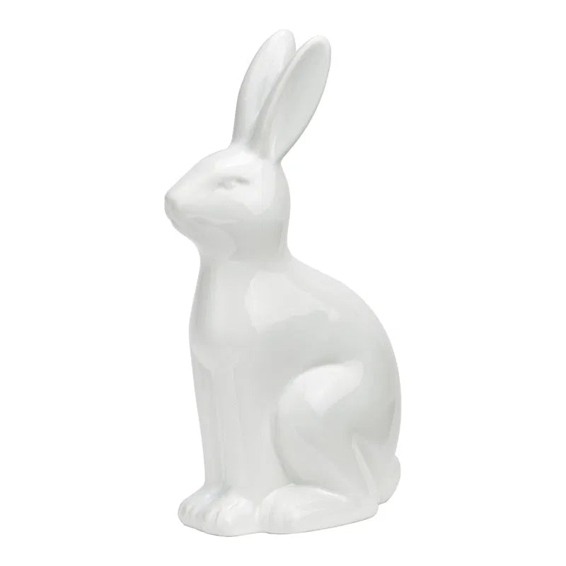 White Ceramic Rabbit