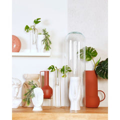 Metal Plant Pot Stand in Gold 14x13.5cm