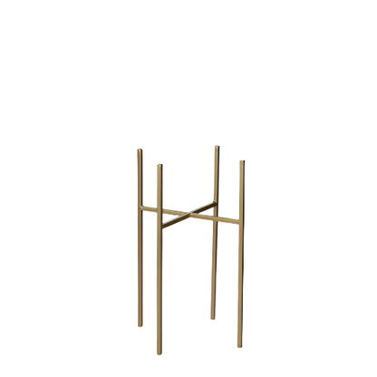 Gold Plant Pot Stand 18x25cm