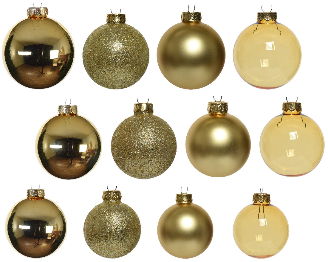 Base Baubles - 42 Pieces - Gold